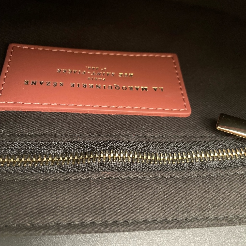 Sézane Claude Bag in Rosewood from 2023 Collection - Picture 12 of 13